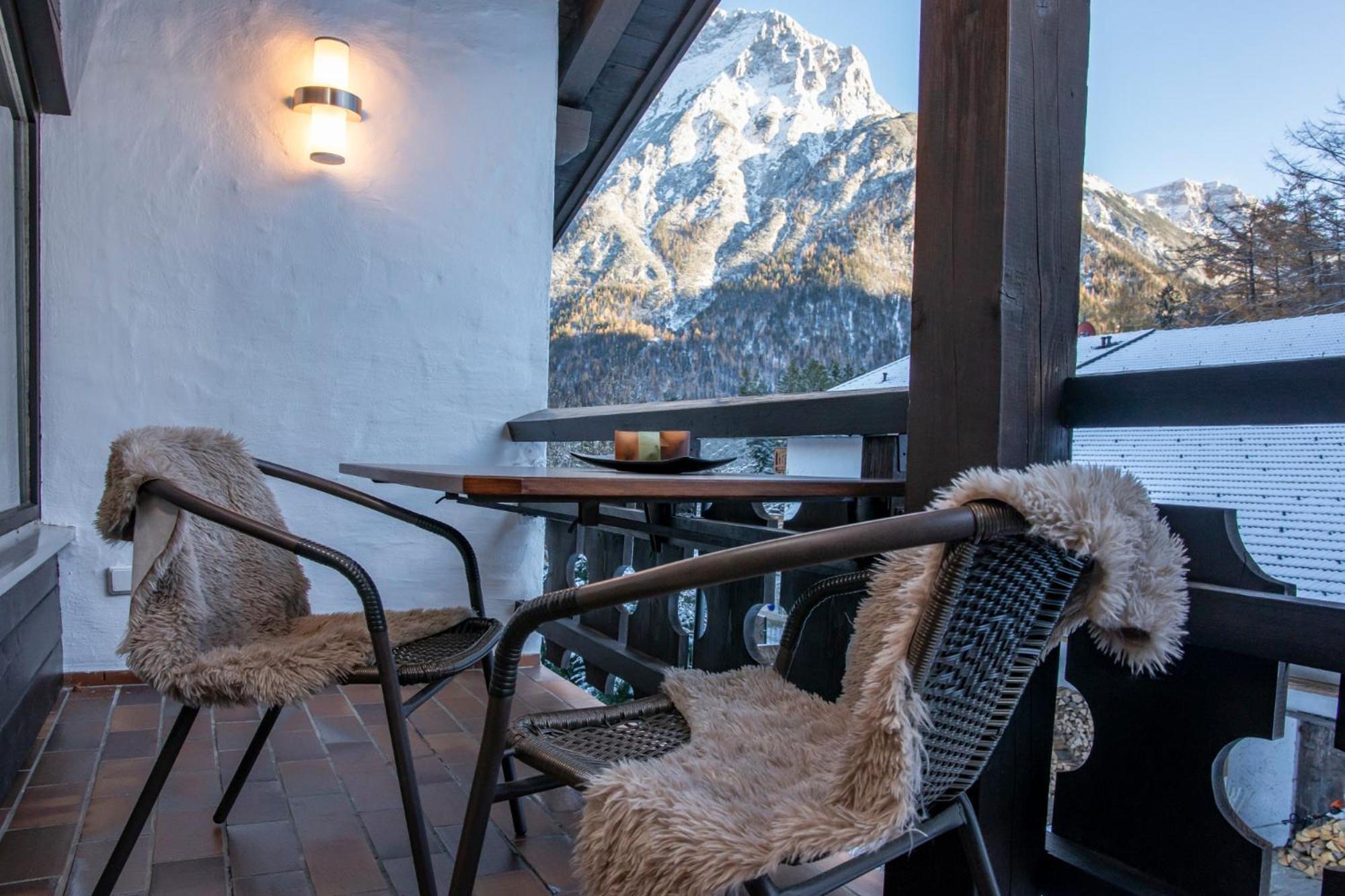 Ferienhaus Zauberberg - Magie Der Alpen - By Loewenherz Mittenwald Zewnętrze zdjęcie